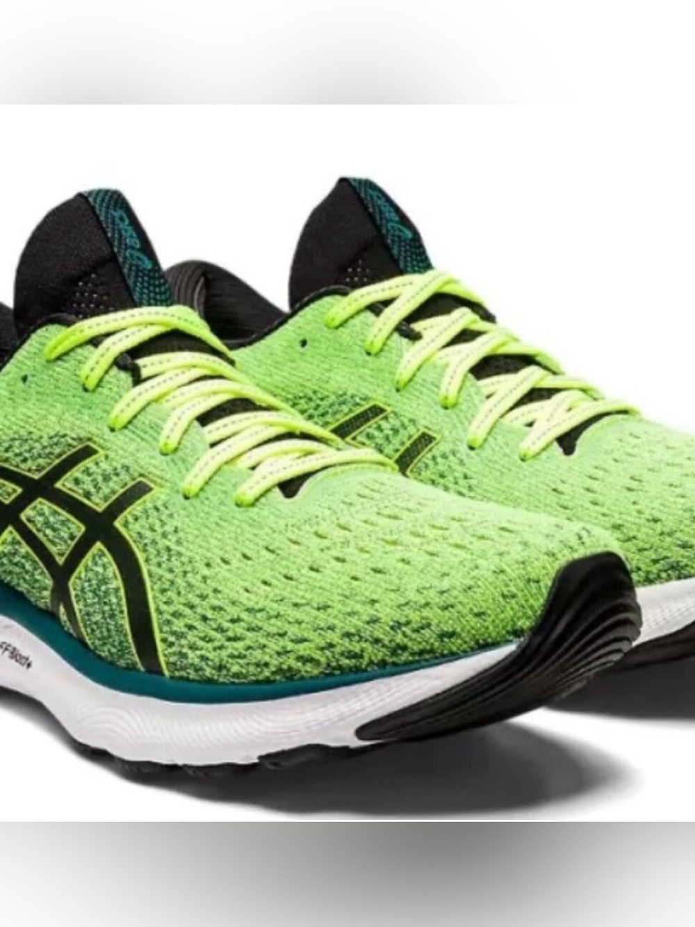 Asics FF Blast+ Men's Neon Green Athletic Running Shoes-Size 12.5